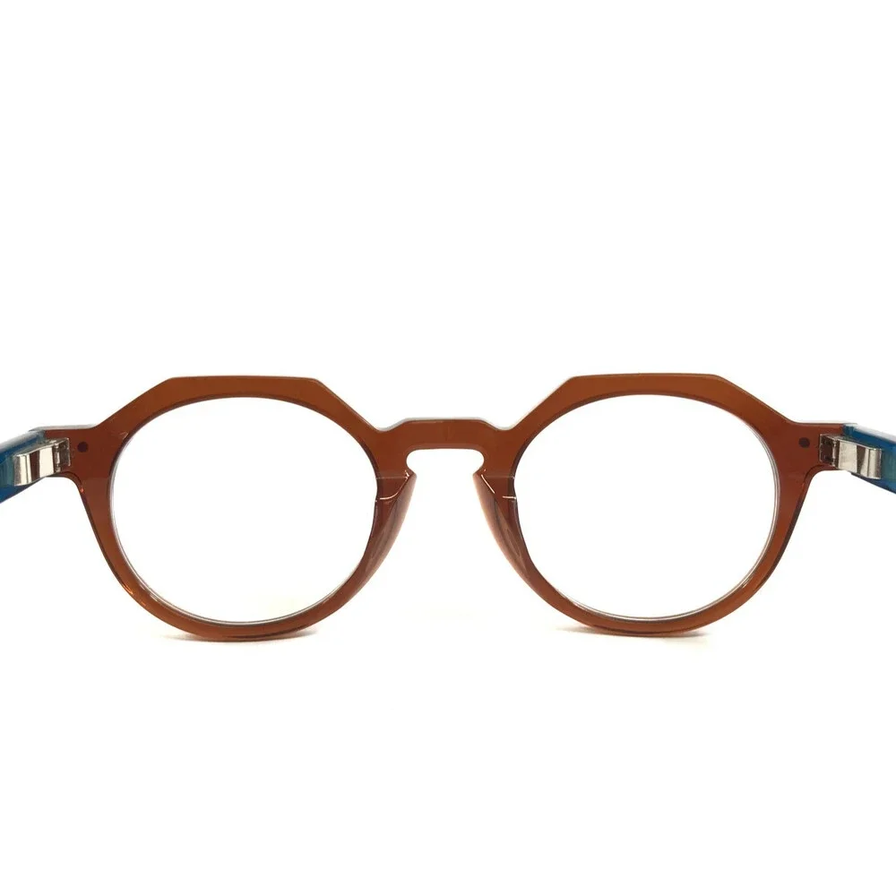Anne & Valentin Petite Eyeglasses Frame MARVEL 1546 Clear Brown Blue 40-22-135